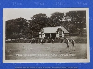 Bowling Green, SEEDLEY PARK, PENDLETON, SALFORD, Lancashire. Grosvenor # 141. RP - Picture 1 of 2