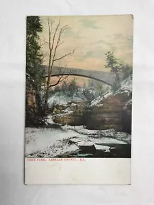 Postal litográfica histórica 1910 Deer Park LaSalle Illinois publicada de colección - Imagen 1 de 4