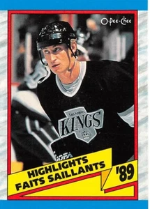 1989-90 OPC #325 Wayne Gretzky HL ** NM ** - Picture 1 of 2