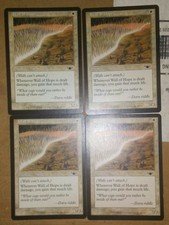 MTG 4x Wall of Hope Legions Played White Common Wall Magic The Gathering Life