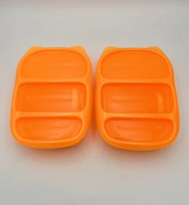 COPPIA DI CONTENITORI GOODBYN Bynto pianificazione pasti pranzo bento arancione - Foto 1 di 5