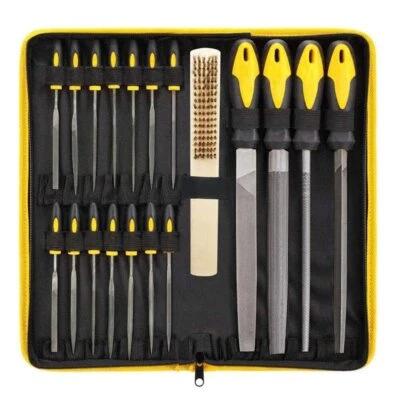 19Pcs Metal File Set with Carry Case Premium Grade Drop Forged Alloy Steel File - Image 1 of 4