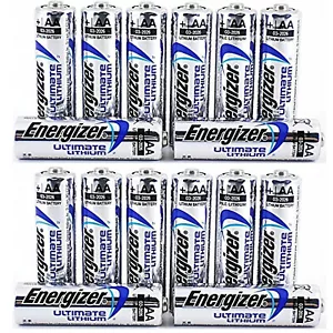 2X SHRINK PACK OF 8x ENERGIZER AA BATTERIES LR6 L91 MN1500 1.5v - Picture 1 of 1