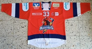 Iserlohn Roosters Game Issued Trikot Eishockey DEL 3rd Rot 2020/2021 #33 XXL - Bild 1 von 7