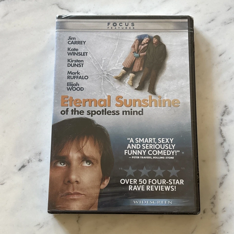 NEW/Sealed Eternal Sunshine of the Spotless Mind Widescreen DVD Jim Carrey Movie - Image 1 of 4