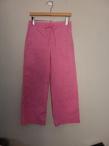 Vintage Lilly Pulitzer rosa Pyjamahose Gr. 6 - Bild 1 von 8