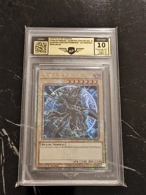 Dunkler Magier  AP GRADING 10 ähnlich wie PSA GRADING 10 YU GI OH. - Bild 1 von 2