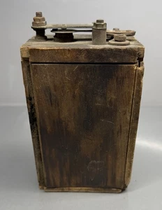Antique Model T Ford Wooden-Cased Ignition Coil Buzz Coil Marked Ford AS IS - Picture 1 of 13