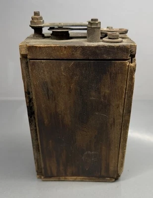 Antique Model T Ford Wooden-Cased Ignition Coil Buzz Coil Marked Ford AS IS - Image 1 of 4