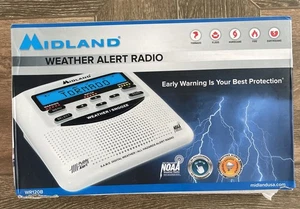 Midland WR120B Emergency DigitalWeather Public Alert Radio with Wecker NEU! - Bild 1 von 2