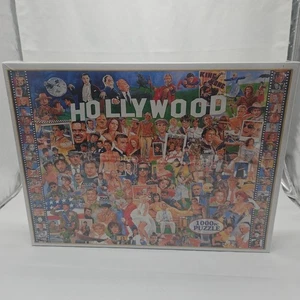 HOLLYWOOD Puzzle - White Mountain 1000 Piece - Sealed New - Picture 1 of 19