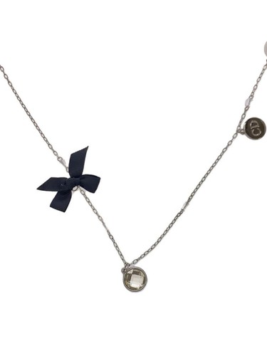 Collana Christian Dior Pietra Colorata SLV Top con Donna