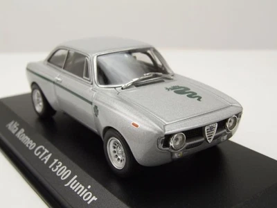 ALFA ROMEO GTA 1300 Junior silver 1968 1/43 MINICHAMPS 940120601 - Image 1 of 4