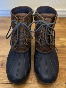 Stivali Sperry Duck donna impermeabili acqua salata taglia 6,5 - Foto 1 di 8