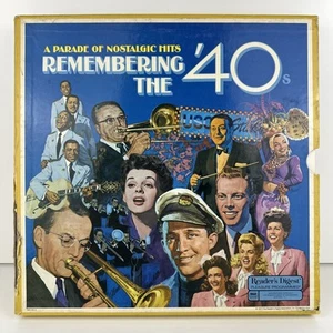 Readers Digest Remembering The 40’s A Parade of Nostalgic Hits 1977 Record LP - Picture 1 of 20