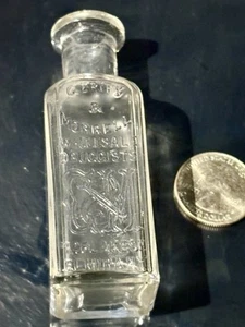 Antique Medicine Emb. “Gerity & Morell”Druggist Lake St.Elmira NY - Picture 1 of 9