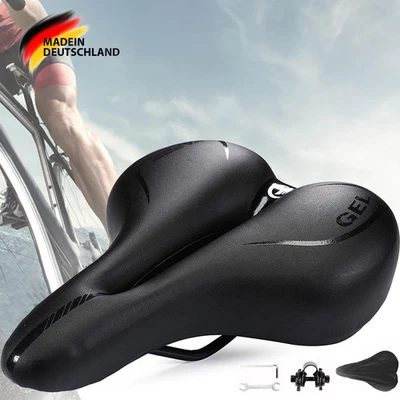 Ergonomische GEL Fahrrad Sattel Fahrradsitz Prostata Herren Damen e-Bike Unisex* - Bild 1 von 4
