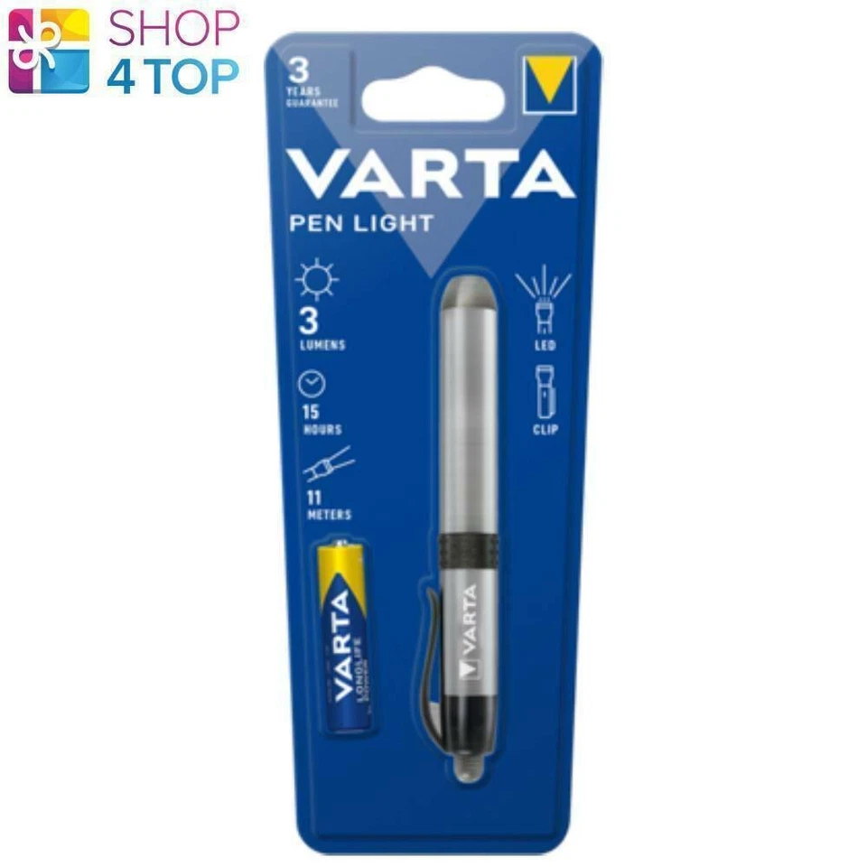 Luz Linternita boligrafo Varta Led 1aaa 16611 con Batería