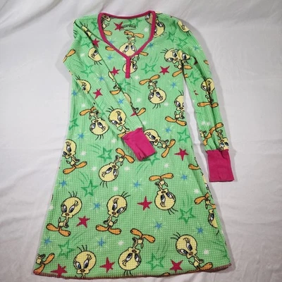 Tweety Bird Looney Tunes Sleep Dress - Warner Bros Entertainment Size XS Foto 1 de 4