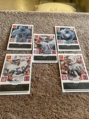 1986 Mc Donald’s Miami Dolphins Football Cards  - Image 1 of 4