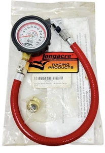 Longacre Magnum 3.5" Tire Pressure Gauge 0-60 PSI by .5 lb Glow In The Dark - Picture 1 of 3