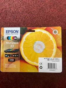 Wkłady atramentowe Epson 33 - opakowanie zbiorcze 'Orange' - Zdjęcie 1 z 2
