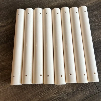 "Lote de 8 piezas vintage Playskool Pipeworks - tubos largos 13 3/16"" pulgadas" Foto 1 de 4