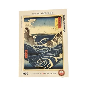 Naruto Whirlpool by Utagawa Hiroshige Fine Art Puzzle by Eurographics New - Picture 1 of 3