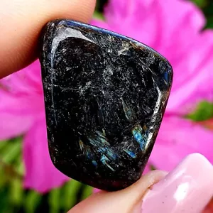 Piedra preciosa curativa cristal natural pulido astrofilita caída - 1 pieza - Imagen 1 de 5