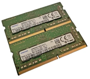 LAPTOP RAM- 2x SAMSUNG | 8GB | DDR4 | 1Rx8 | PC4-2400T | PC4-19200 | 260P TESTED - Picture 1 of 1