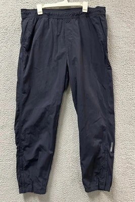 Pantalones Calvin Klein Para Hombre Extra Grandes XL Azul Marino Bolsillos Cremallera Impermeable Foto 1 de 4
