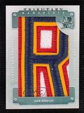 2011 ITG Heroes and Prospects Tributary Nameplates 1/1 Igor Korolev #TN-47 7ez