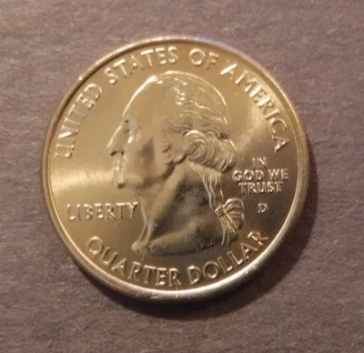 2002 D Ohio State Quarter.  Uncirculated From US Mint roll. - Image 1 of 2