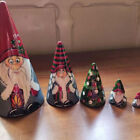 5 Pieces of Christmas Matryoshka Christmas Dwarf Collection Dolls Stacking