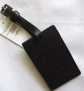 POLO RALPH LAUREN Kofferanhänger Adressanhänger Leder 11,5 cm - Bild 1 von 4