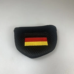 Cubierta para cabeza putter mazo de golf para diestros con bandera alemana - Imagen 1 de 5