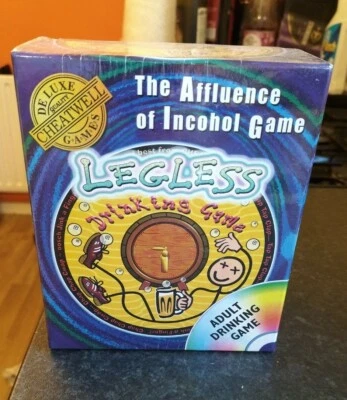 LEGLESS ADULT DRINKING GAME NEW & SEALED AUDIO CD GAME CHEAT WELL GAMES FUNNY - Image 1 of 3