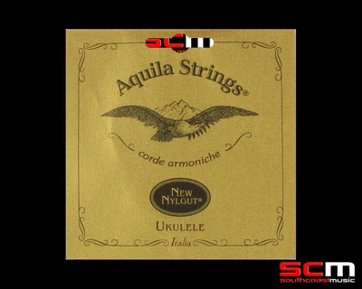 Aquila New Nylgut Uke AQ19U 8 String Tenor Ukulele Set Includes FREE P+H - Image 1 of 3
