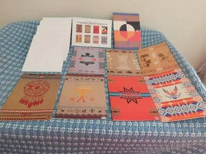 Gebrauchtes Set mit 8 Pendleton Legendary Blanket Notizkarten und Umschlägen 1997 - Bild 1 von 6