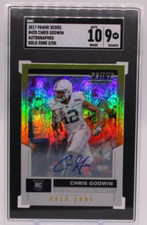 Chris Godwin 2017 Score Signatures Gold Zone 3/50 #428 Rookie Auto RC SGC 10/9