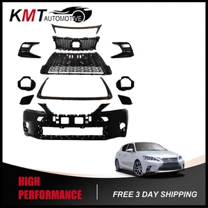 Fits 2011-2017 Lexus CT200h 1.8L New Complete Front Bumper Cover Grille Set - Picture 1 of 2