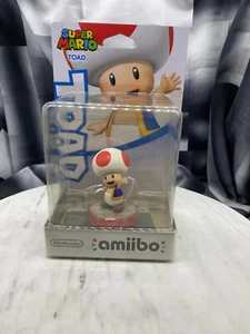 Toad - Nintendo Amiibo - Super Mario Bros - Brand New Sealed Light Shelf Ware - Picture 1 of 6