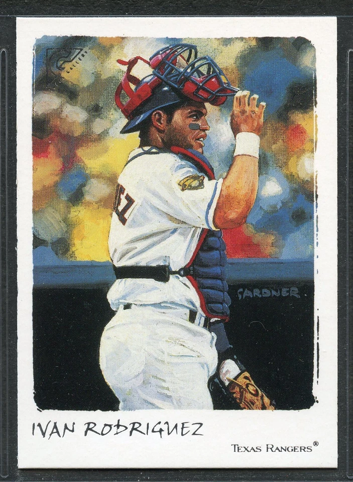 2002 Topps Gallery Baseball - #71 - Ivan Rodriguez - Texas Rangers - Image 1 of 1