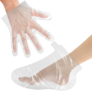 200 Pcs Paraffin Wax Liners for Feet and Hand, Disposable Paraffin Bath Liners P - Picture 1 of 12