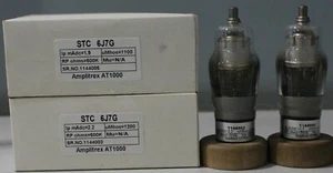 6J7G STC NOS made in England Amplitrex tested Qty 1 Match Pair - Picture 1 of 6