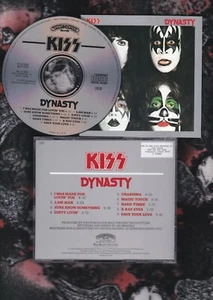 CD KISS Dynasty 1979 No Bar Code Early BMG Edition Casablanca/Polygram Near Mint - Picture 1 of 1
