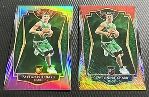 2020-21 Panini Select PAYTON PRITCHARD Celtics dreifarbiges Preis 2-Karten-Set #196 - Bild 1 von 3