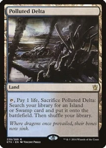 Polluted Delta KTK Khans of Tarkir MTG Near Mint - Picture 1 of 1