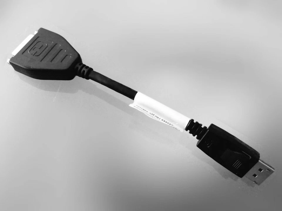 DisplayPort auf DVI Adapter (DP zu DVI Konverter) - Bild 1 von 1