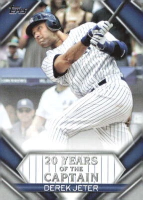 2020 Topps Update Baseball Derek Jeter #YOC-11 20 Years of The Captain - Image 1 of 2